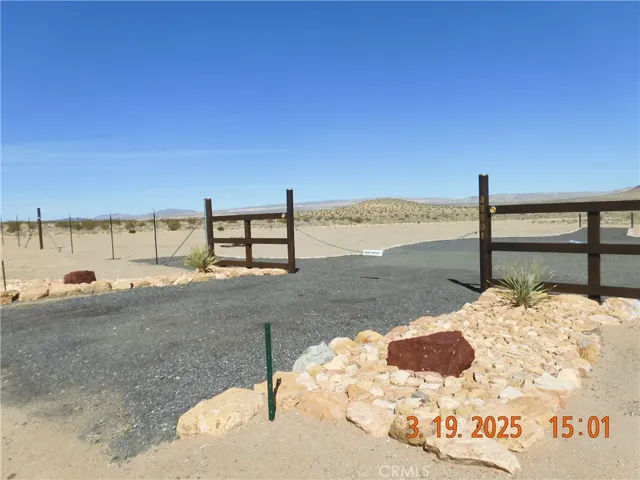 Looking NE from the entrance to the property