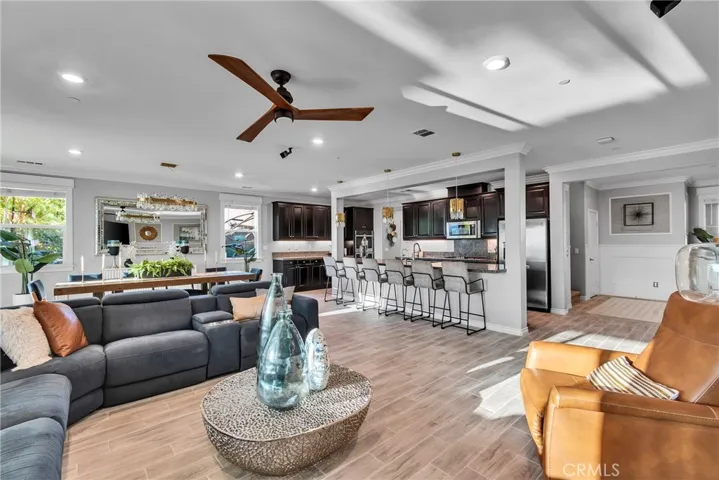 Family room kitchen