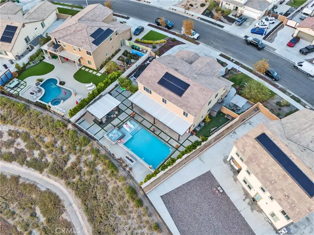 View of property from above