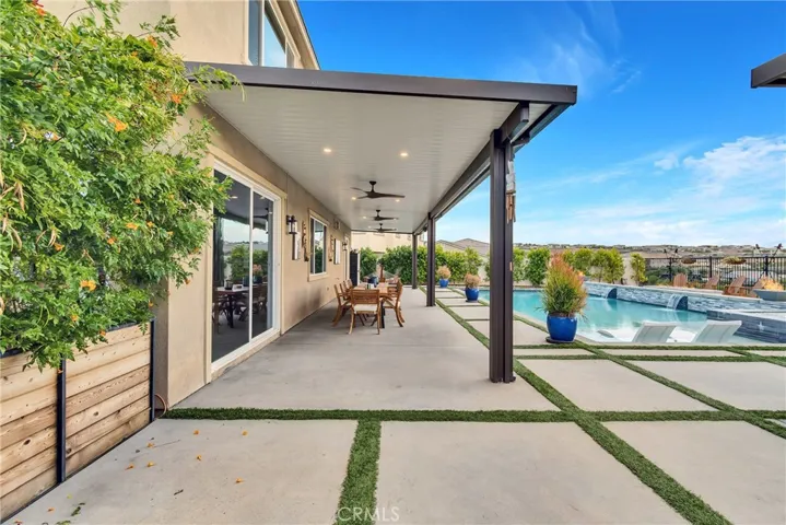 Back patio
