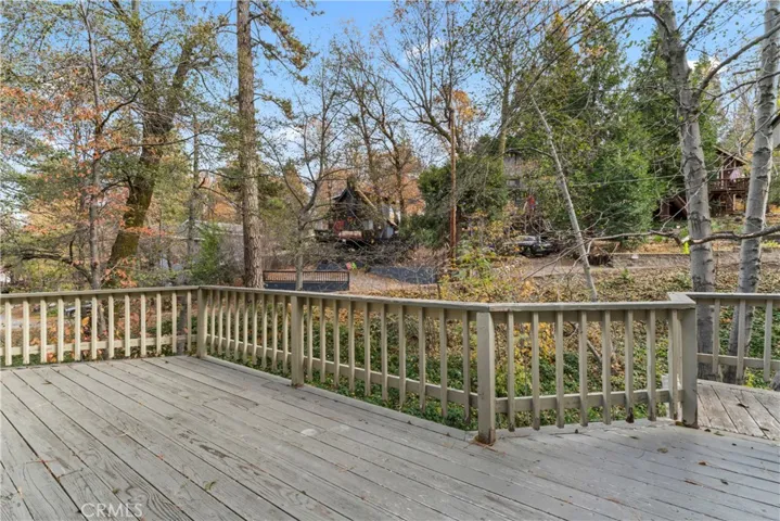back deck.