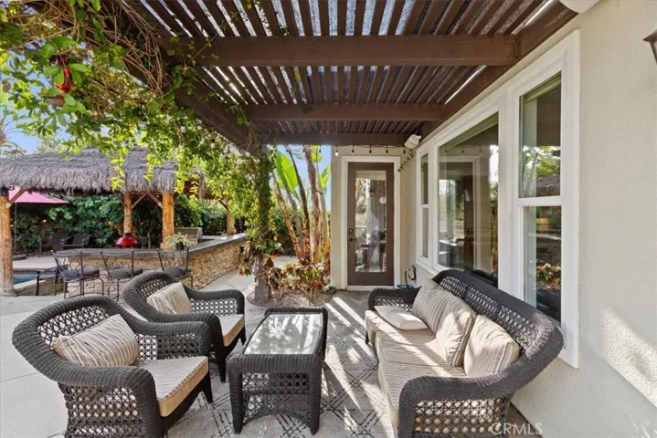 Backyard Sitting Area