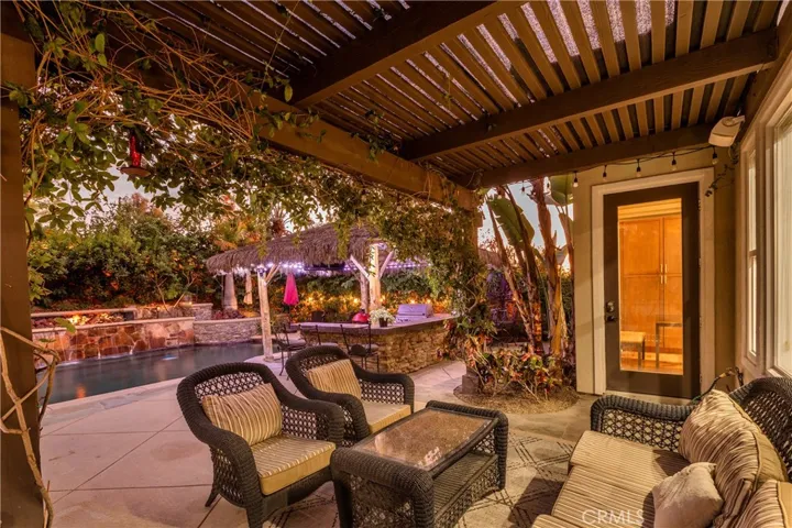 Backyard Sitting Area
