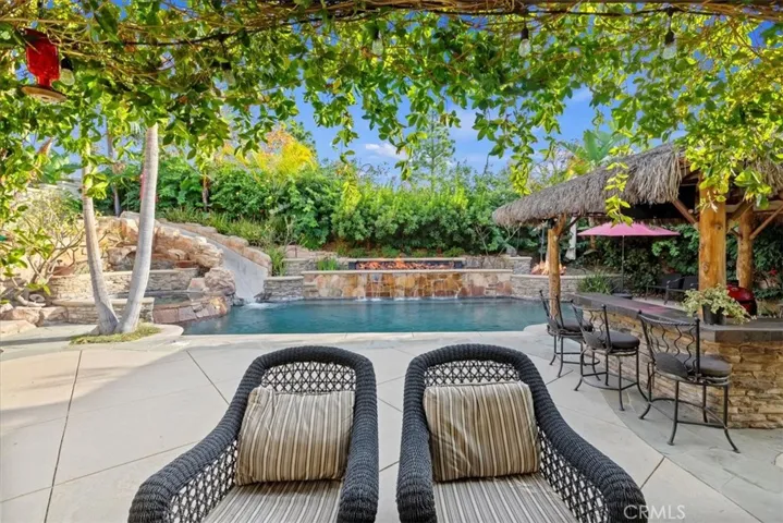 Backyard Sitting Area