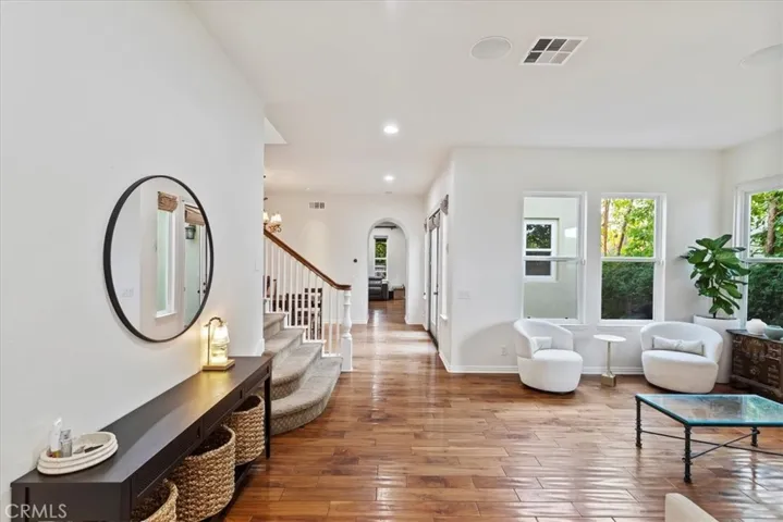 Hallway into Living Room