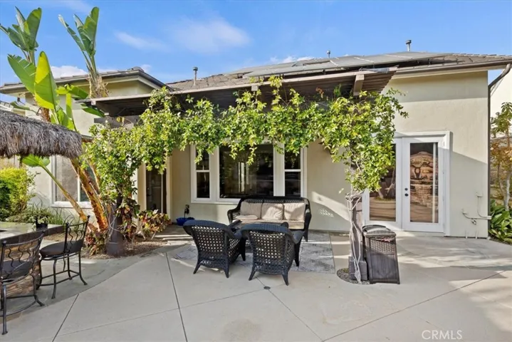 Backyard Sitting Area