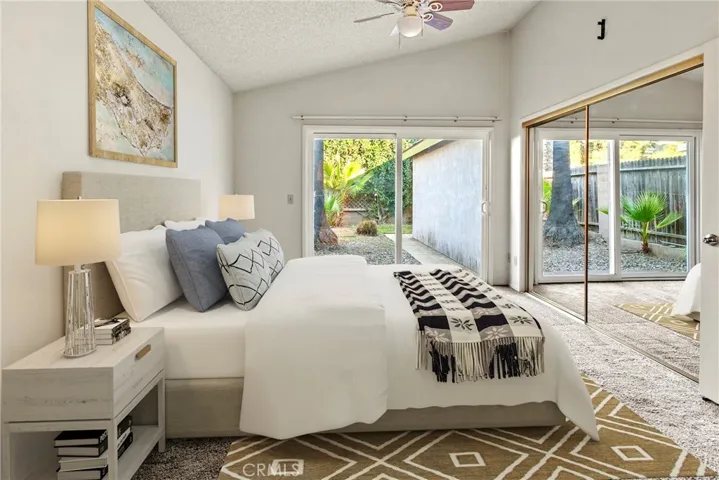 Virtually Staged Primary Bedroom