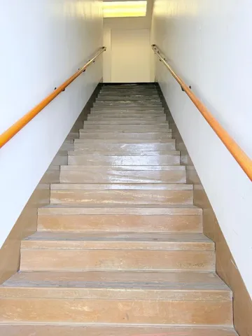 Stair to access 2nd Level Above