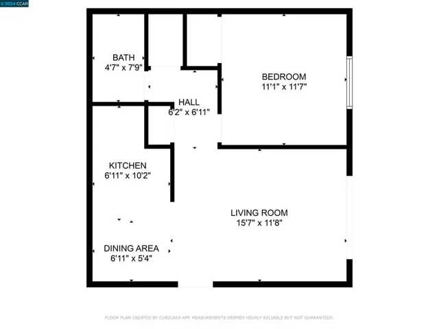 Floor plan of home