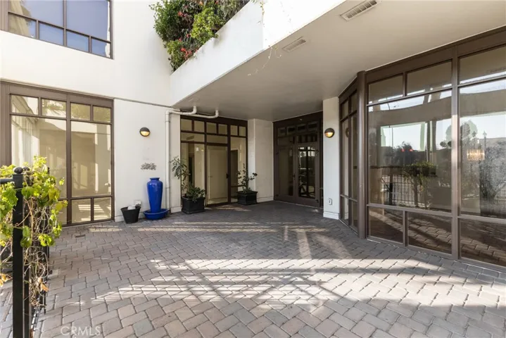 Large, private patio