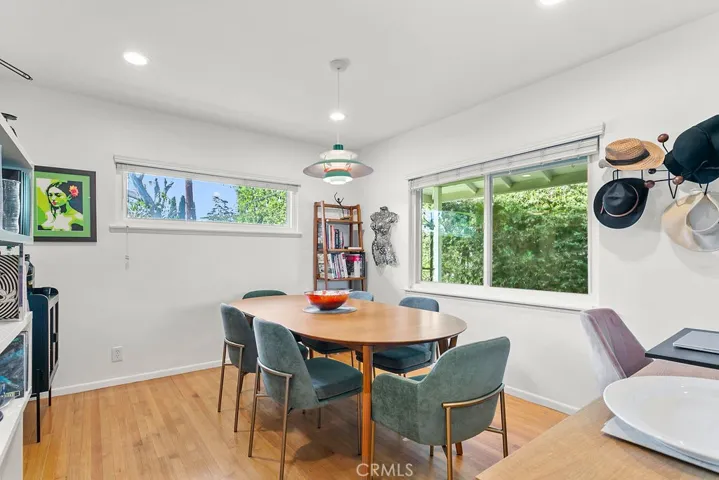 Dedicated dining room near kitchen and living room. Or, home office/den?
