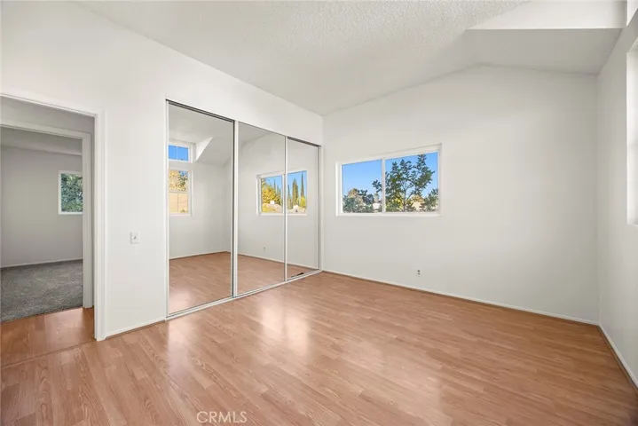 Secondary Bedroom 2 - High Ceilings.