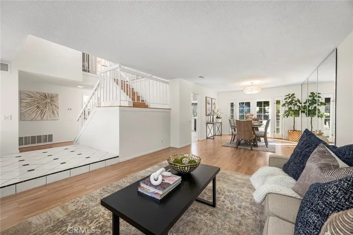 Formal Living Room is Open to Dining