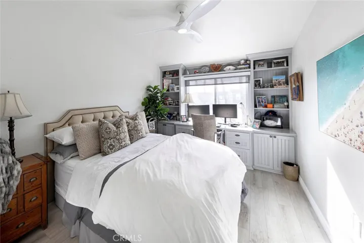 Guest bedroom level 2 with pool views!