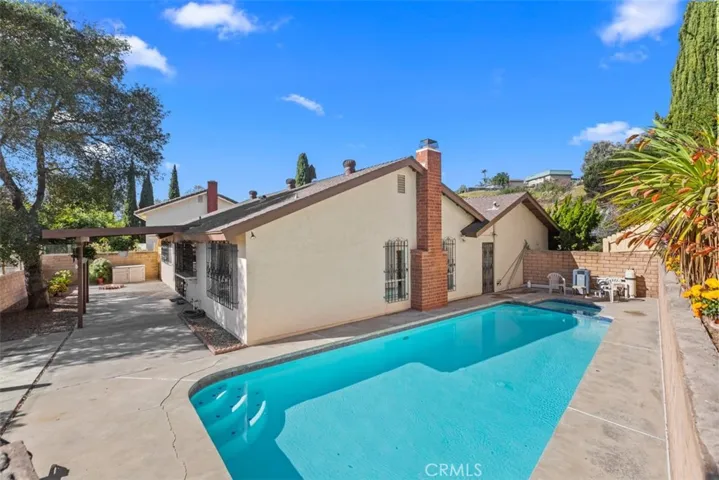 Backyard Pool View