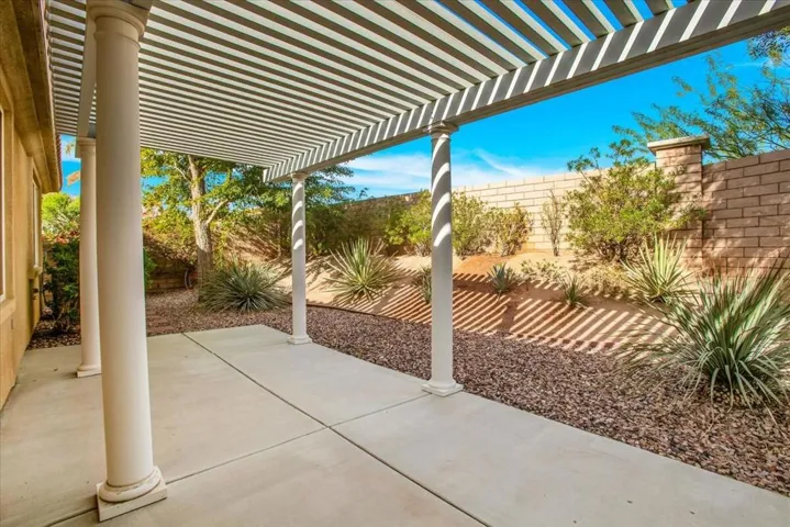 Rear Patio