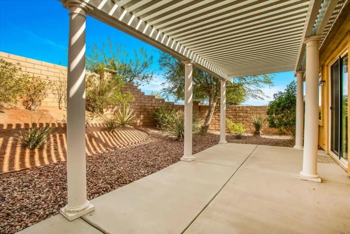 Private Rear Patio