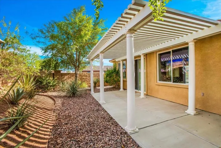 Rear Patio