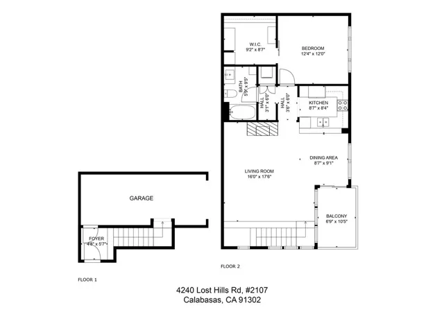 4240 Lost Hills Road 2107, Calabasas, California 91301