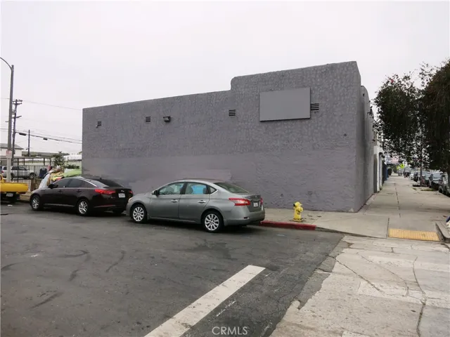 north side of property