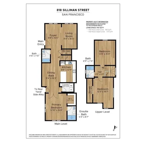 818 Silliman Street, San Francisco, California 94134