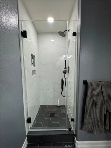 downstairs shower