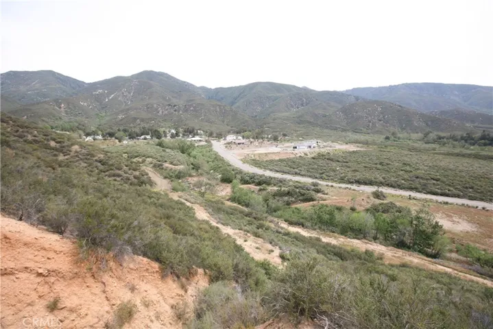 View from top of lot looking at property & Deercrest Drive