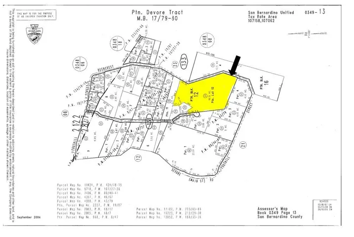 Plot Map Outlined
