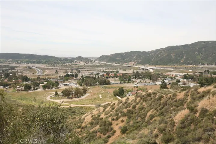 View from the top of lot