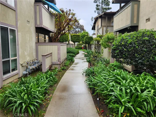 Walkway Below the Unit