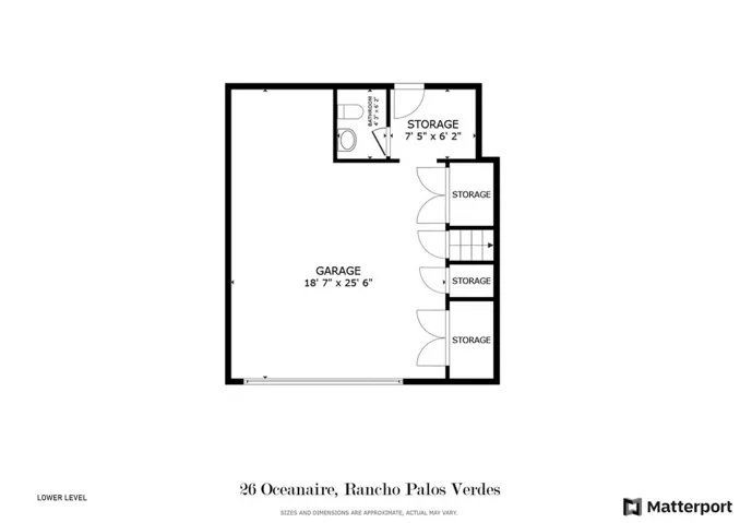 Floor Plan - Garage