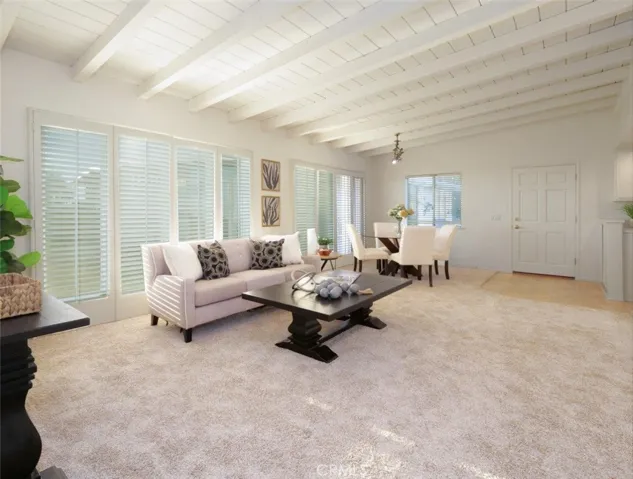 Guest House Living Room and Dining Area