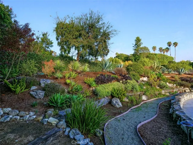 Backyard Garden Area