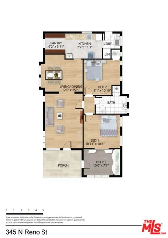 345 N Reno Street, Los Angeles, California 90026