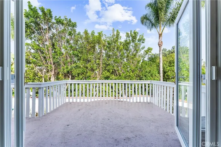 Balcony off the Primary Suite