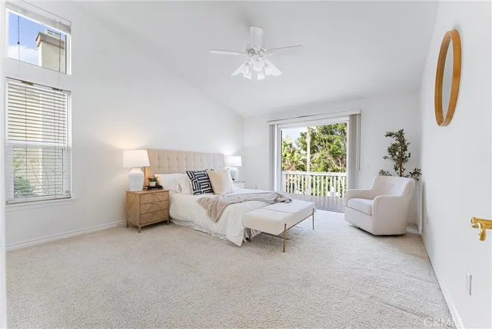 3rd Bedroom with shared balcony