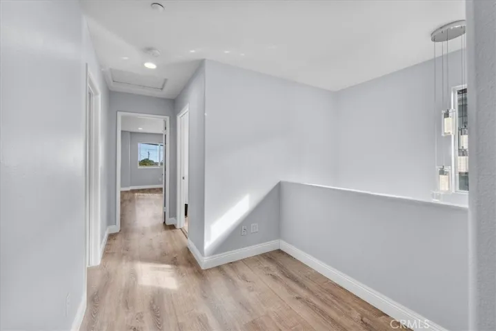 Upstairs office area