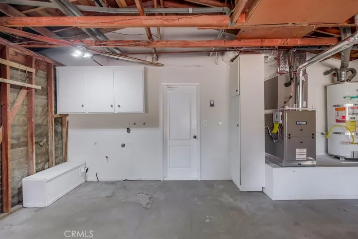 Laundry Area in Garage