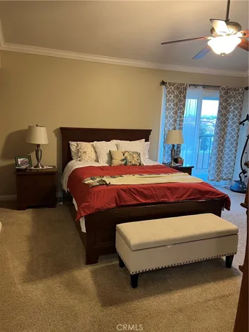 Master bedroom view from main door