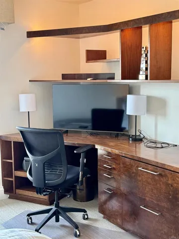 Office Desk in Second Bedroom