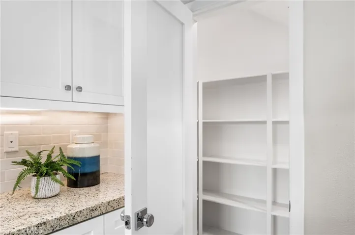with a walk-in pantry