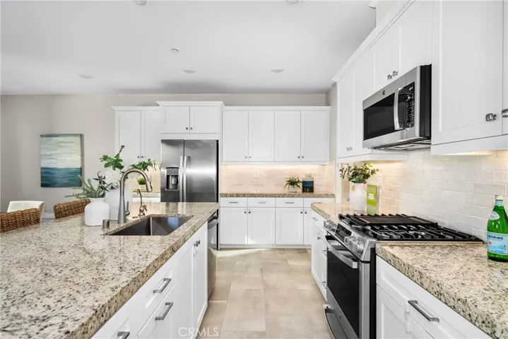 a bright, open kitchen