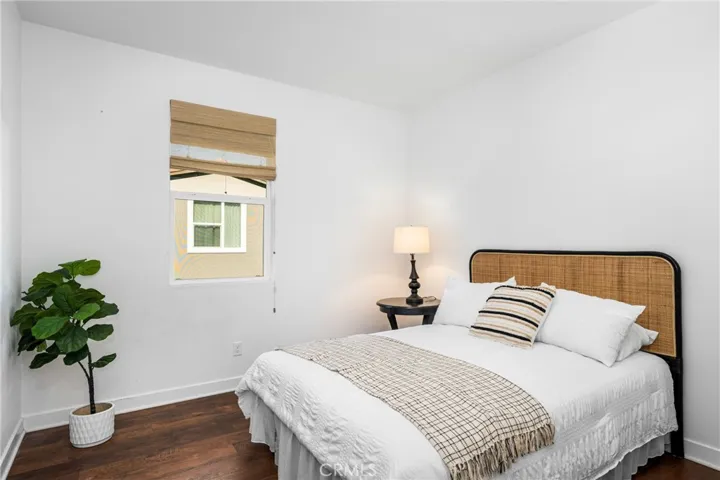 an upper level secondary bedroom