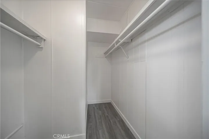 Huge closet in Master bedroom