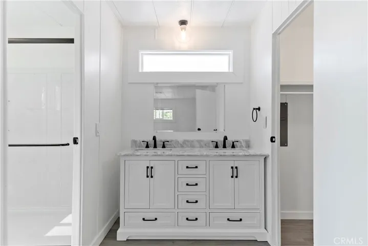 Beautiful Double Sink in Master bedroom