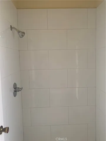 Walkin shower in the primary bathroom