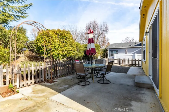 Quiet and Serene Back Patio