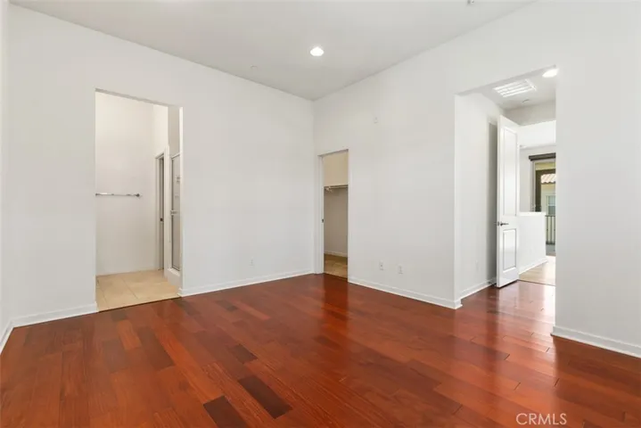 Main bedroom, bath and closet