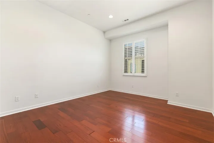 Second bedroom off living room and kitchen