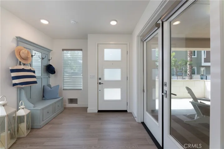 Foyer off of entry/garage/patio.
